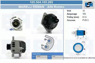 CV PSH 105504105265 -  